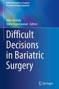 Cover: Difficult Decisions in Bariatric Surgery - Springer