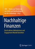 Cover: Nachhaltige Finanzen - Springer Gabler