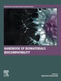 Cover: Handbook of Biomaterials Biocompatibility - Woodhead Publishing