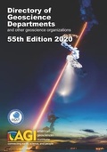 Cover: Directory of Geoscience Departments 2020 - American Geosciences Institute