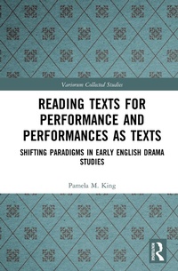 Enlarge image Cover: Reading Texts for Performance and Performances as Texts - Routledge