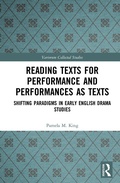 Cover: Reading Texts for Performance and Performances as Texts - Routledge