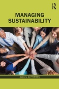 Cover: Managing Sustainability - Routledge