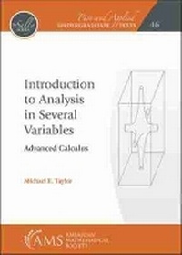 Enlarge image Cover: Introduction to Analysis in Several Variables - American Mathematical Society