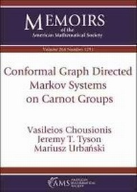 Enlarge image Cover: Conformal Graph Directed Markov Systems on Carnot Groups - American Mathematical Society