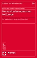 Cover: Humanitarian Admission to Europe - Nomos/Hart