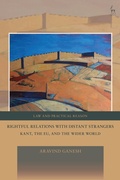 Cover: Rightful Relations with Distant Strangers - Hart Publishing