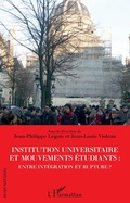 Cover: Institution universitaire et mouvements &eacute;tudiants : entre int&eacute;gration et rupture ? - Inter-National