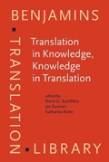 Cover: Translation in Knowledge, Knowledge in Translation - John Benjamins Publishing Co