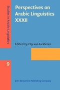 Cover: Perspectives on Arabic Linguistics XXXII - John Benjamins Publishing Co