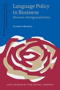 Cover: Language Policy in Business - John Benjamins Publishing Co