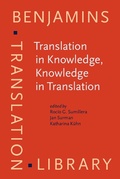 Cover: Translation in Knowledge, Knowledge in Translation - John Benjamins Publishing Company
