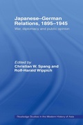 Cover: Japanese-German Relations, 1895-1945 - Routledge
