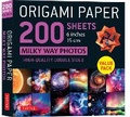 Cover: Origami Paper 200 sheets Milky Way Photos 6 Inches (15 cm) - Tuttle Publishing