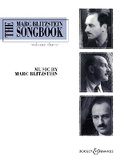 Cover: The Marc Blitzstein Songbook Vol. 3 - Hal Leonard Corporation