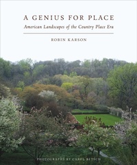 Enlarge image Cover: A Genius for Place - Library of American Landscape History