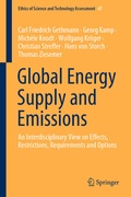 Cover: Global Energy Supply and Emissions - Springer