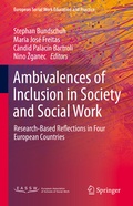 Cover: Ambivalences of Inclusion in Society and Social Work - Springer