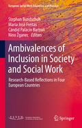 Cover: Ambivalences of Inclusion in Society and Social Work - Springer