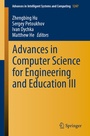 Cover: Advances in Computer Science for Engineering and Education III - Springer