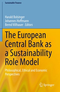 Enlarge image Cover: The European Central Bank as a Sustainability Role Model - Springer