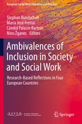 Cover: Ambivalences of Inclusion in Society and Social Work - Springer