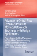 Cover: Advances in Critical Flow Dynamics Involving Moving/Deformable Structures with Design Applications - Springer