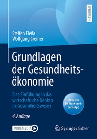 Abbildung von: Grundlagen der Gesundheitsökonomie - Springer Gabler