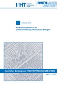 Cover: Risikomanagement in der Direktvermarktung erneuerbarer Energien - Verlag G&uuml;nter Mainz