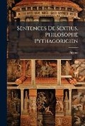 Cover: Sentences De Sextius, Philosophe Pythagoricien - Nabu Press