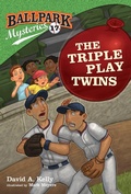 Cover: Ballpark Mysteries #17: The Triple Play Twins - Random House Books for Young Readers