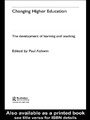 Cover: Changing Higher Education - Routledge