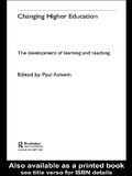 Cover: Changing Higher Education - Routledge