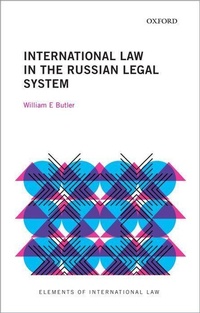 Enlarge image Cover: International Law in the Russian Legal System - Oxford University Press
