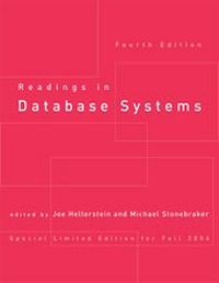 Enlarge image Cover: Readings in Database Systems - MIT Press