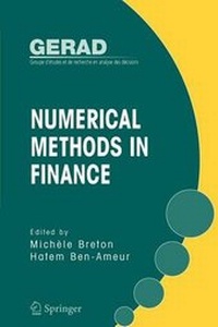 Enlarge image Cover: Numerical Methods in Finance - Springer