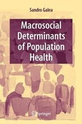 Cover: Macrosocial Determinants of Population Health - Springer