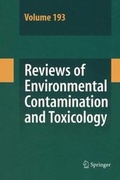 Cover: Reviews of Environmental Contamination and Toxicology 193 - Springer