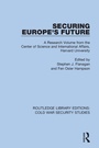 Cover: Securing Europe's Future - Routledge