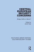 Cover: Central European Security Concerns - Routledge