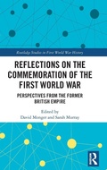 Cover: Reflections on the Commemoration of the First World War - Routledge