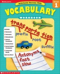 Cover: Scholastic Success with Vocabulary - Teaching Resources