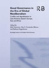Enlarge image Cover: Good Governance in the Era of Global Neoliberalism - Routledge