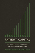 Cover: Patient Capital - Princeton University Press