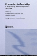 Cover: Economists in Cambridge - Routledge