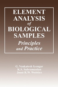 Abbildung von: Element Analysis of Biological Samples - CRC Press