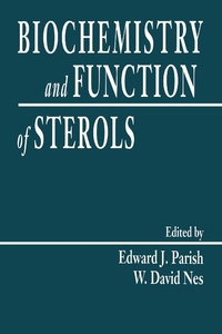 Abbildung von: Biochemistry and Function of Sterols - CRC Press
