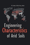 Cover: Engineering Characteristics of Arid Soils - CRC Press