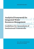 Cover: Analytical Framework for Integrated Water Resources Management - CRC Press