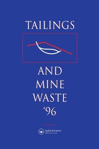 Abbildung von: Tailings and Mine Waste 1996 - CRC Press